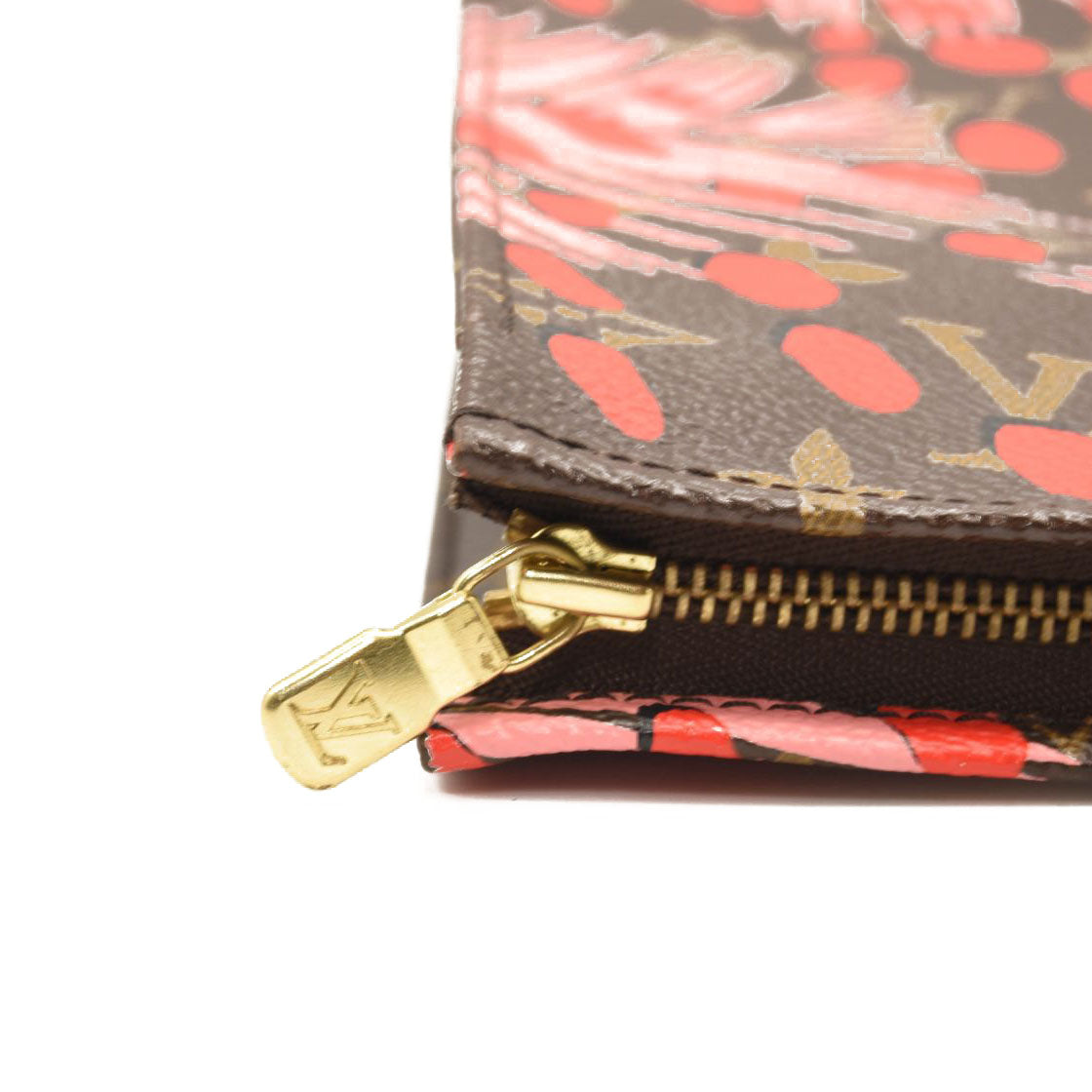 LOUIS VUITTON Monogram Jungle Dots Toiletry Pouch 26 Sugar Pink Poppy