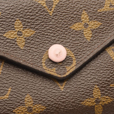 Louis Vuitton® Victorine Wallet Rose Ballerine. Size