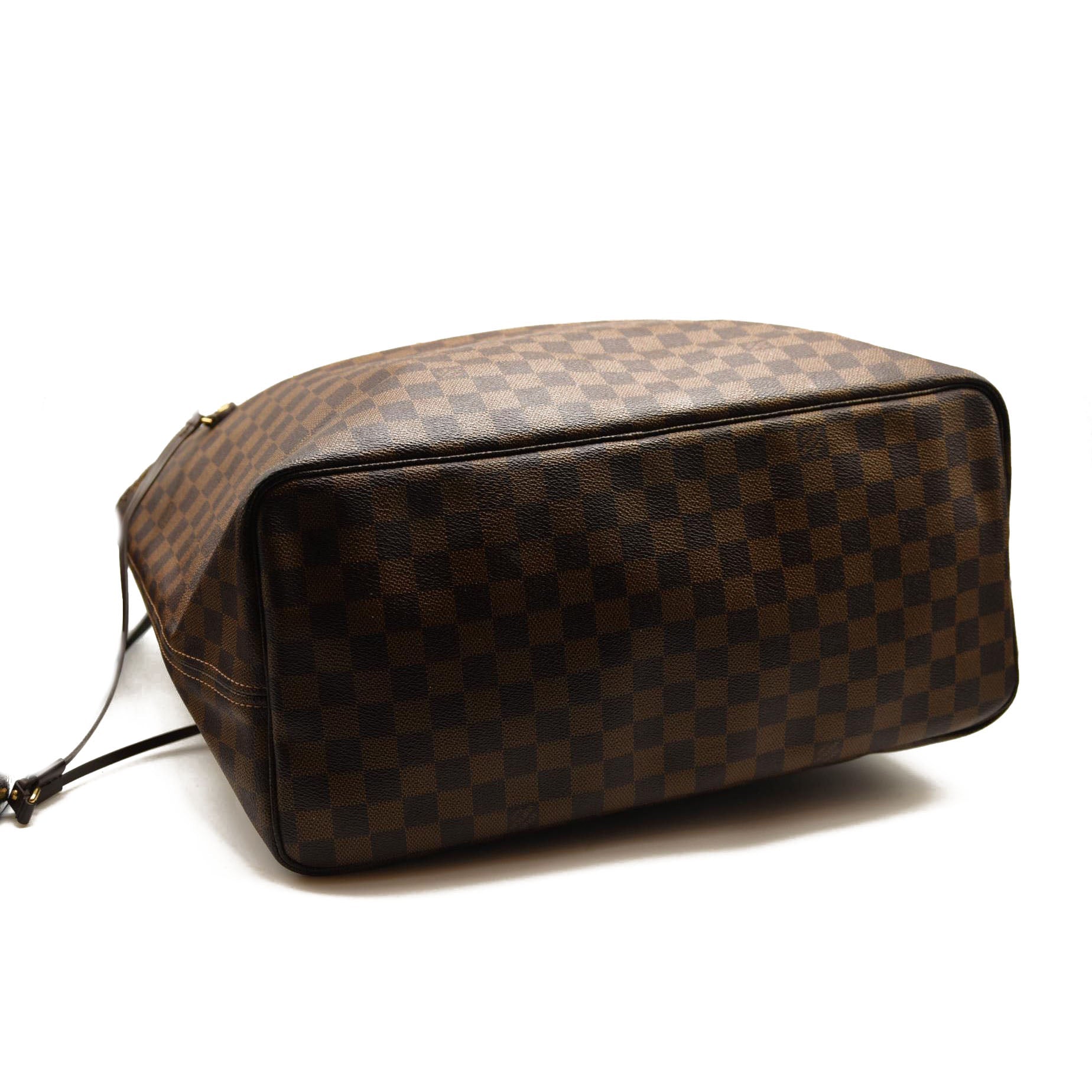 USED LOUIS VUITTON Damier Ebene Neverfull GM FL1080