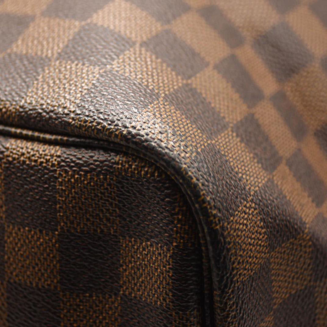 USED LOUIS VUITTON Damier Ebene Neverfull GM FL1080