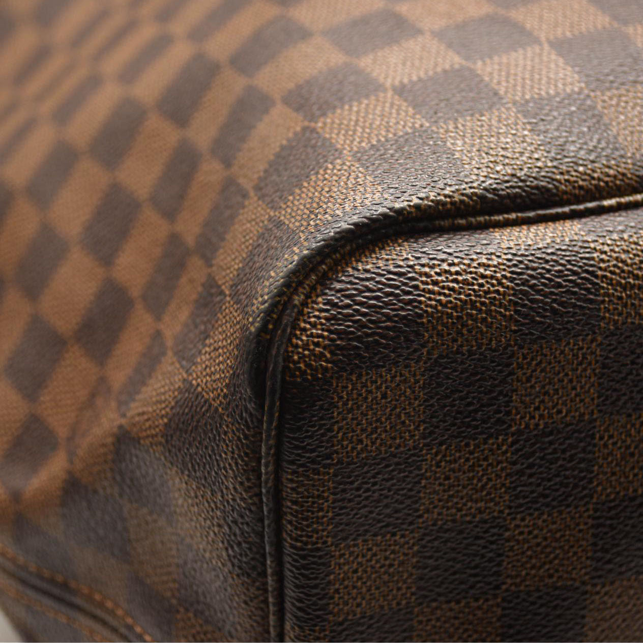 USED LOUIS VUITTON Damier Ebene Neverfull GM FL1080