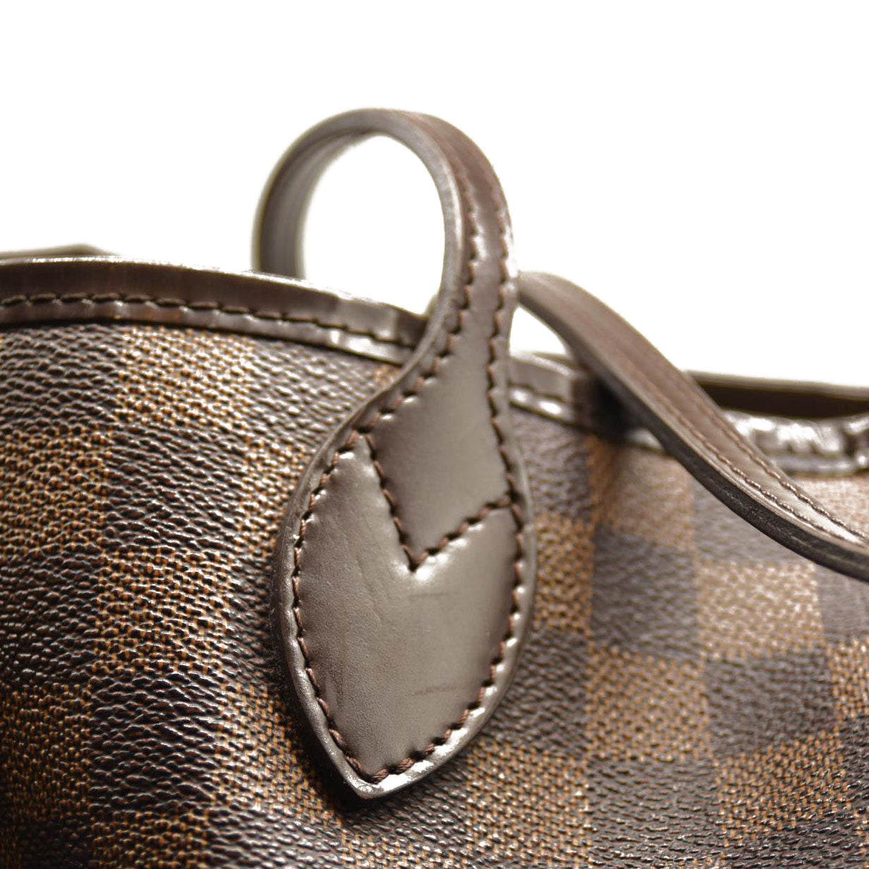 USED LOUIS VUITTON Damier Ebene Neverfull GM FL1080