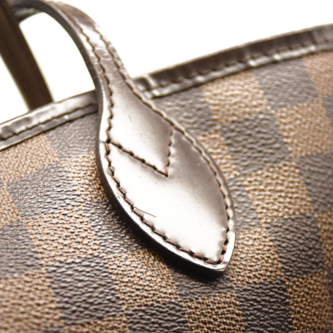 USED LOUIS VUITTON Damier Ebene Neverfull GM FL1080