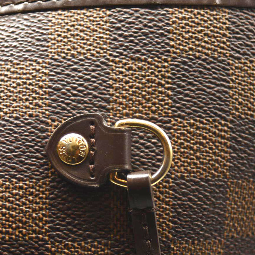 USED LOUIS VUITTON Damier Ebene Neverfull GM FL1080