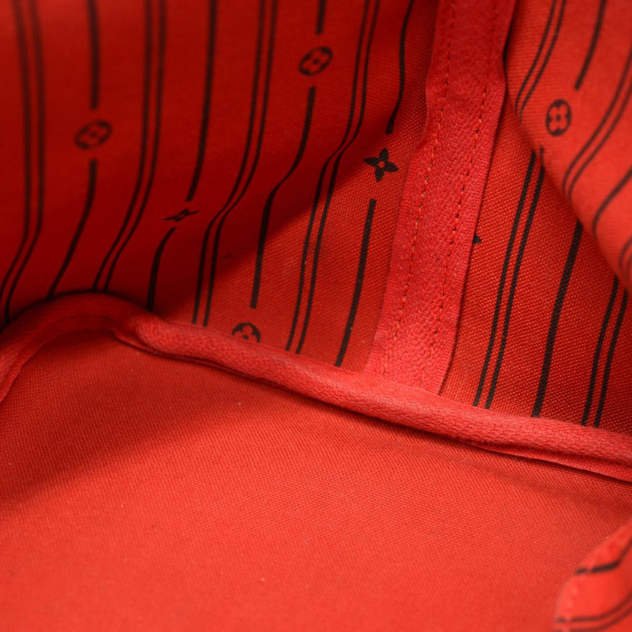 USED LOUIS VUITTON Damier Ebene Neverfull GM FL1080