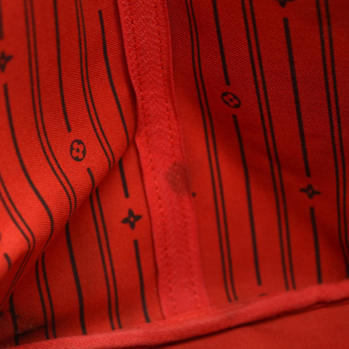 USED LOUIS VUITTON Damier Ebene Neverfull GM FL1080