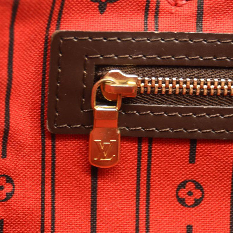 USED LOUIS VUITTON Damier Ebene Neverfull GM FL1080