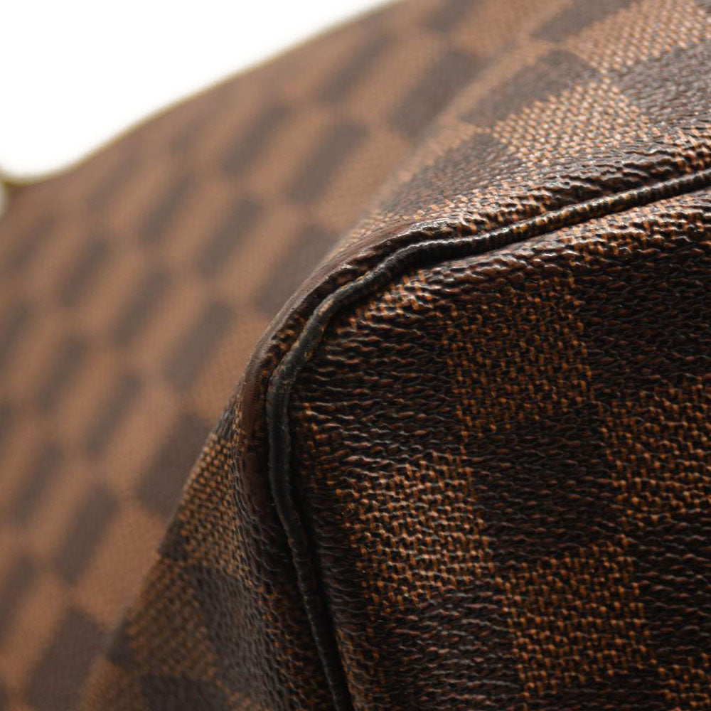 USED LOUIS VUITTON Damier Ebene Neverfull GM FL4101
