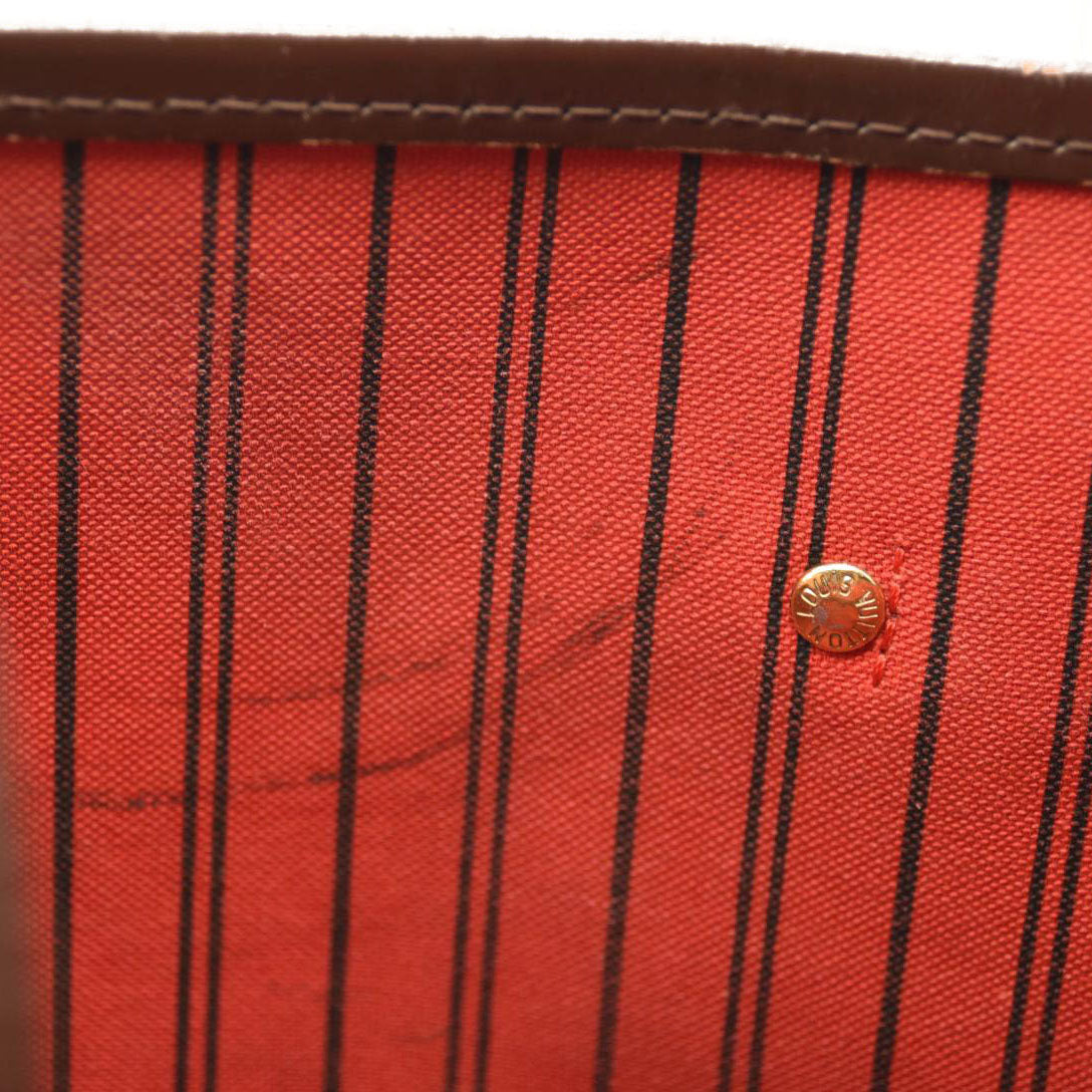 USED LOUIS VUITTON Damier Ebene Neverfull GM FL4101