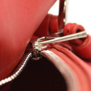 NEW Loewe Calfskin Mini Puzzle Bag Red