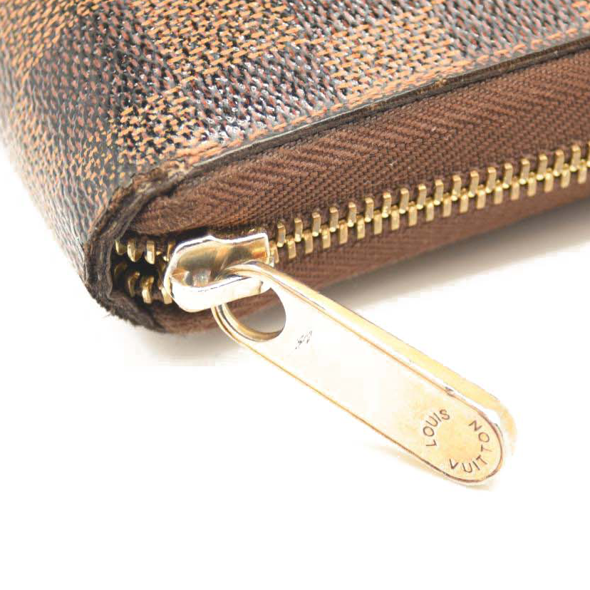 Used Louis Vuitton Damier Ebene Zippy Organizer Wallet