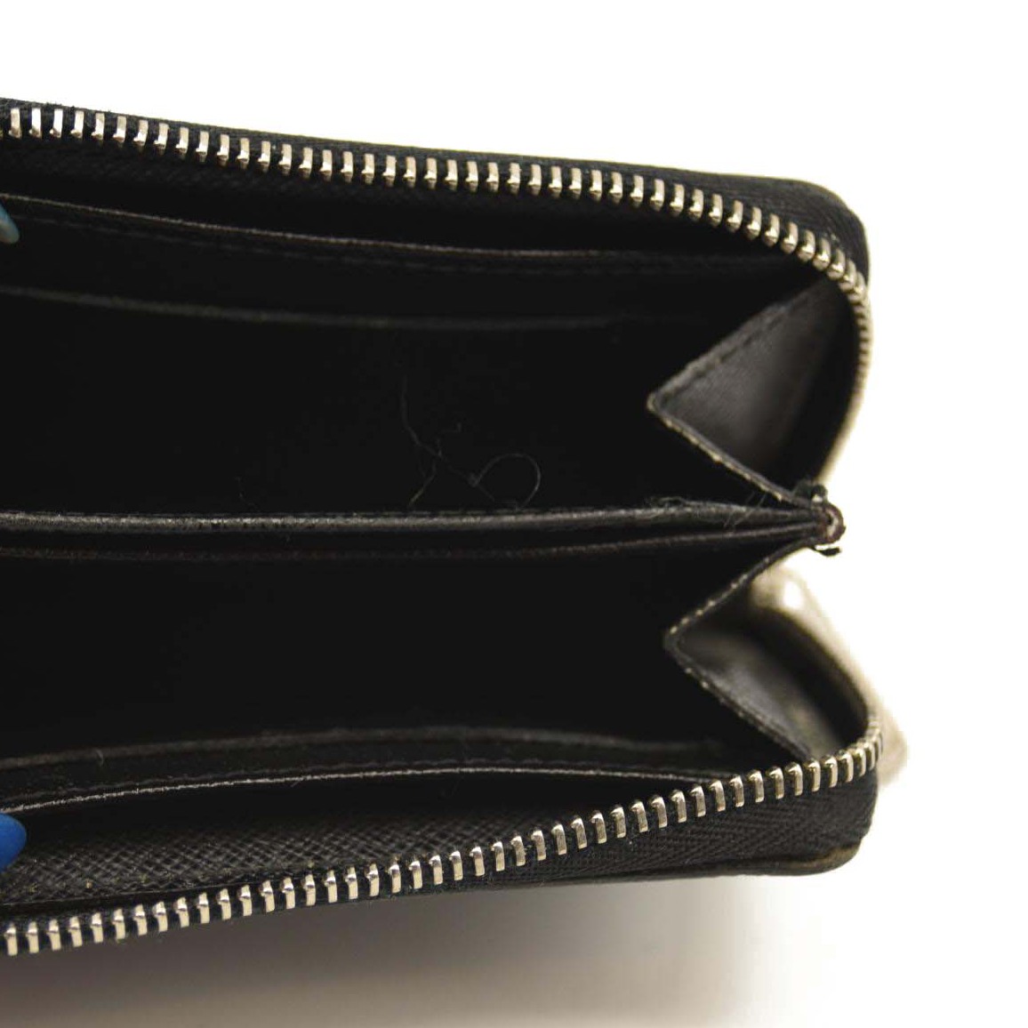 Used Louis Vuitton Damier Graphite Zippy Compact Wallet