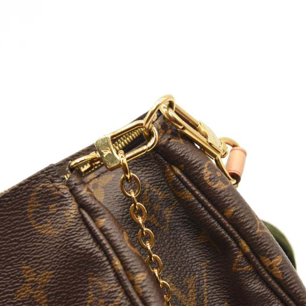 LOUIS VUITTON Monogram Multi Pochette Accessories Kaki