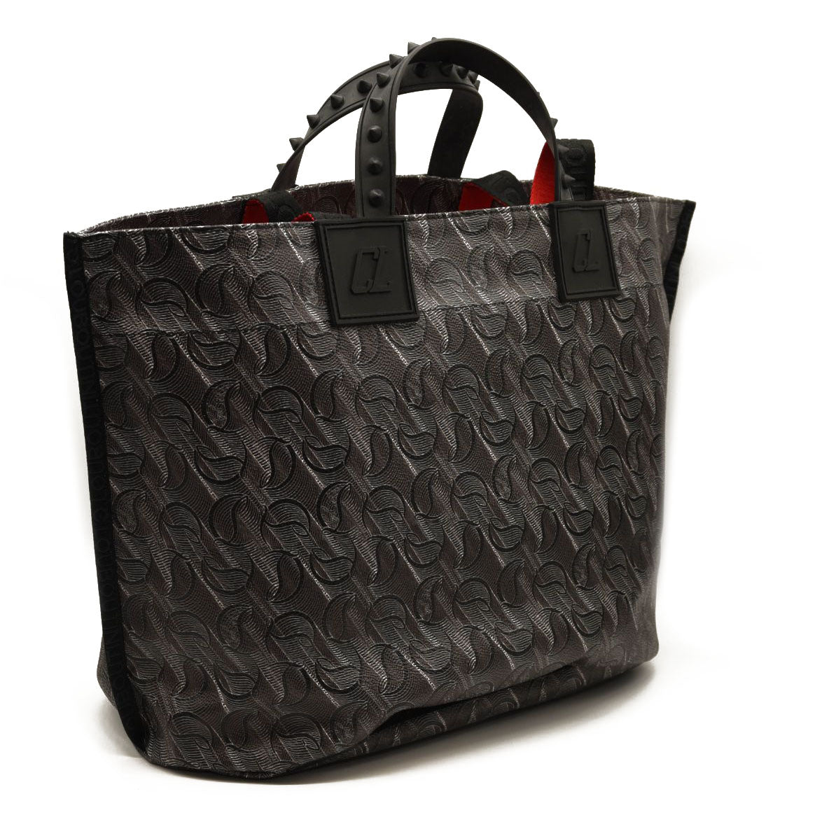 NEW Christian Louboutin Loutote Beach Tote Black