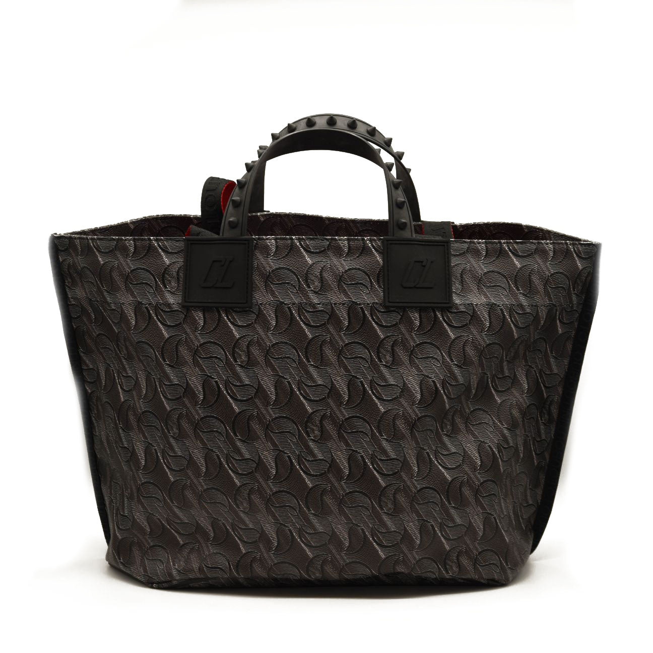 NEW Christian Louboutin Loutote Beach Tote Black