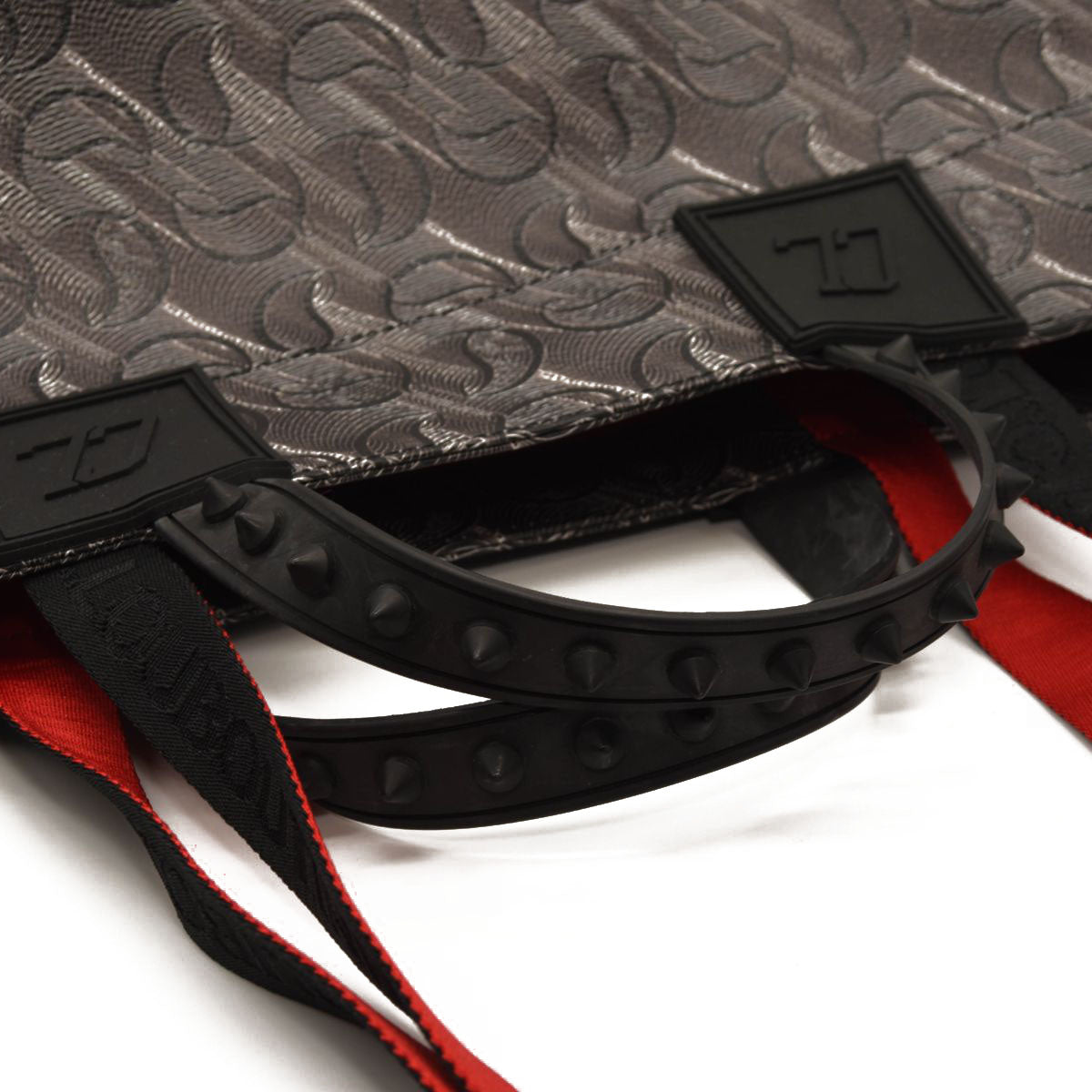 NEW Christian Louboutin Loutote Beach Tote Black