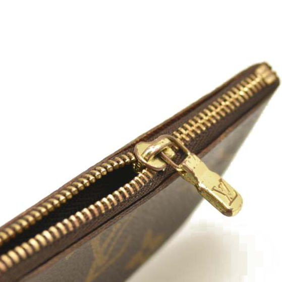 LOUIS VUITTON Monogram Key Pouch CA0011