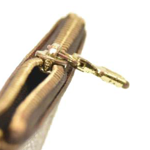 LOUIS VUITTON Monogram Key Pouch CA0011