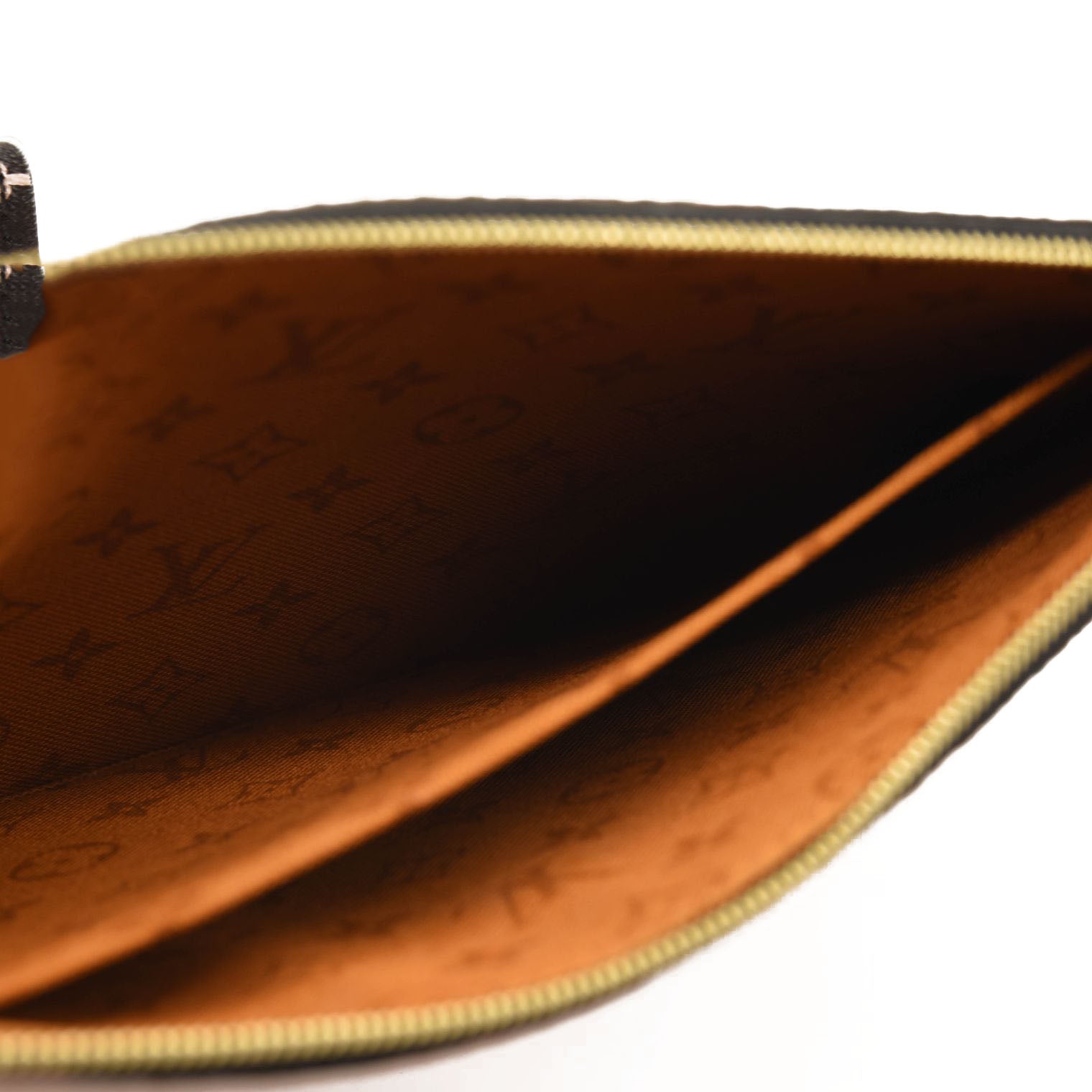 LOUIS VUITTON Monogram Giant Crafty Neverfull MM Creme Caramel