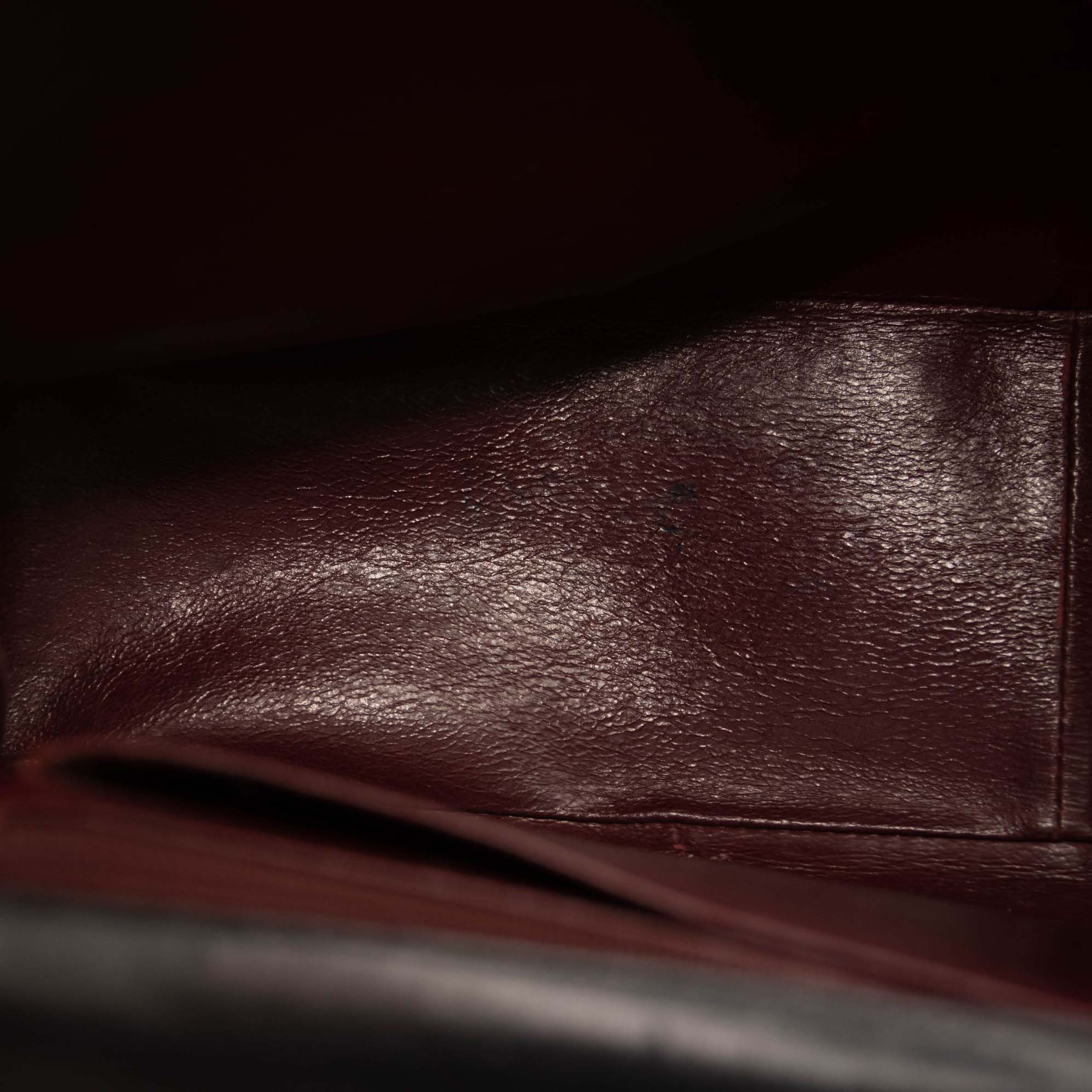 Chanel Lambskin Quilted XL Jumbo Single Flap Black Shoulder Bag