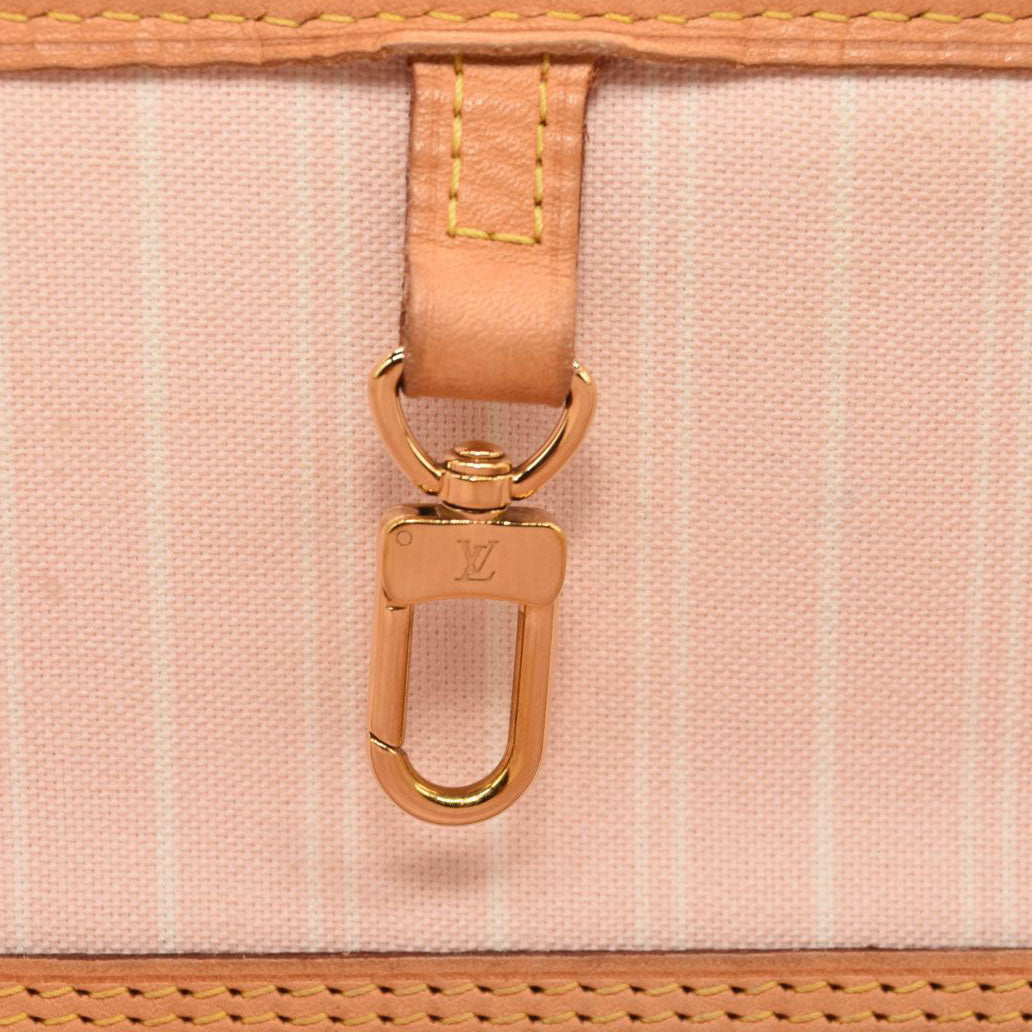LOUIS VUITTON Monogram Giant By The Pool Neverfull MM Light Pink