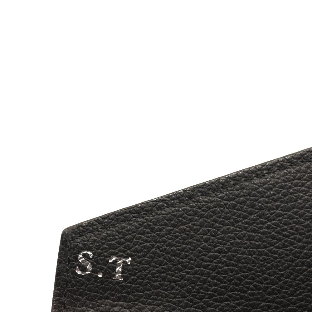 USED $905 LOUIS VUITTON Calfskin Double V Wallet Black
