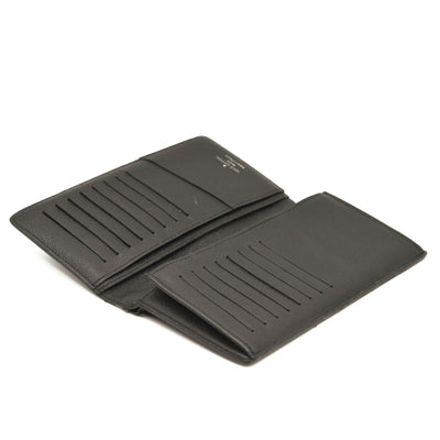 USED $675 LOUIS VUITTON Damier Graphite Brazza Wallet