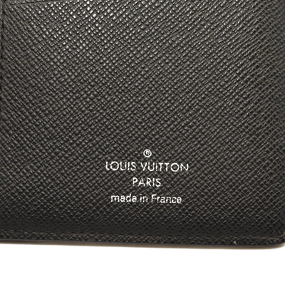 USED $675 LOUIS VUITTON Damier Graphite Brazza Wallet
