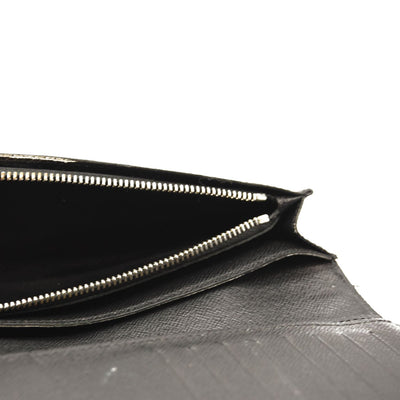 USED $675 LOUIS VUITTON Damier Graphite Brazza Wallet