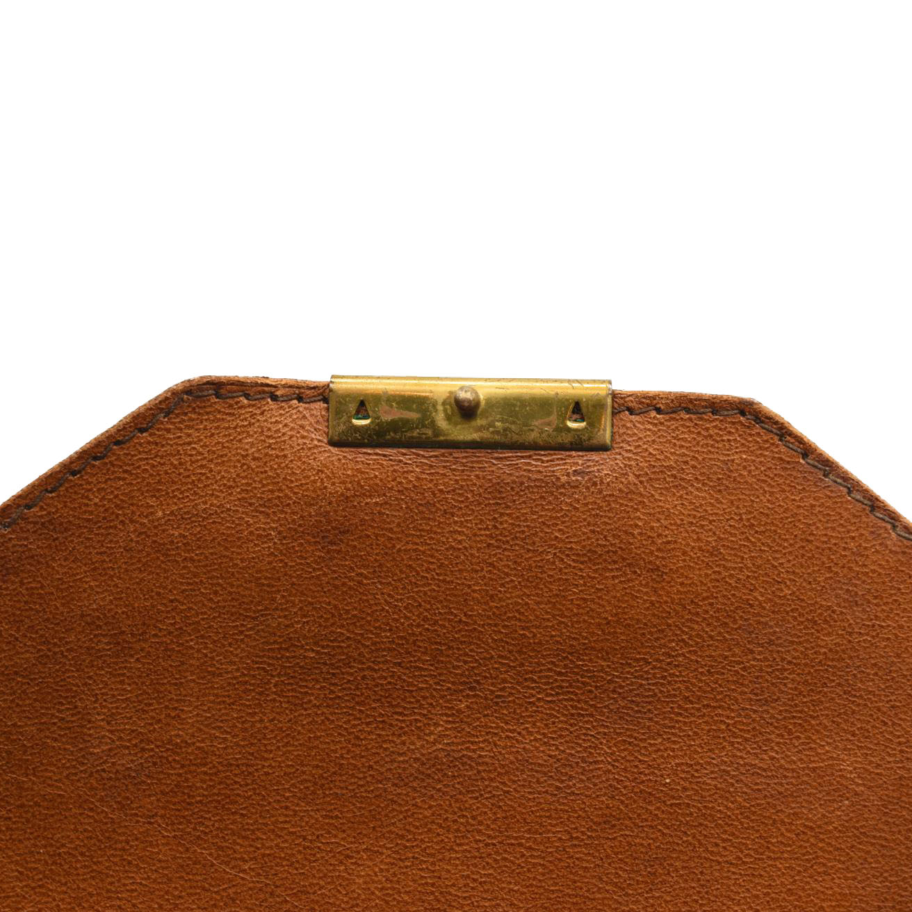 LOUIS VUITTON Monogram Poche Plate Envelope Clutch PM