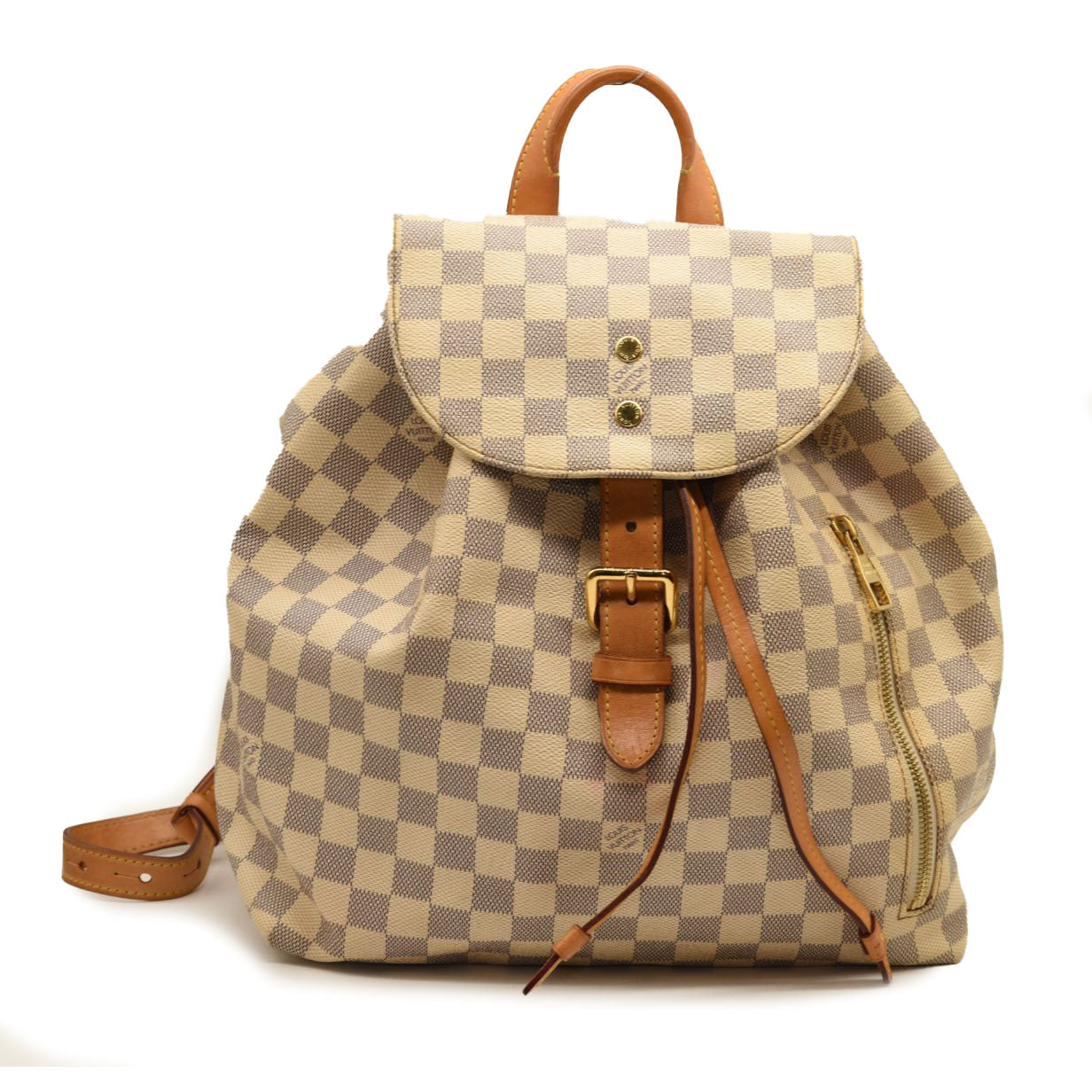 LOUIS VUITTON Damier Azur Sperone Backpack