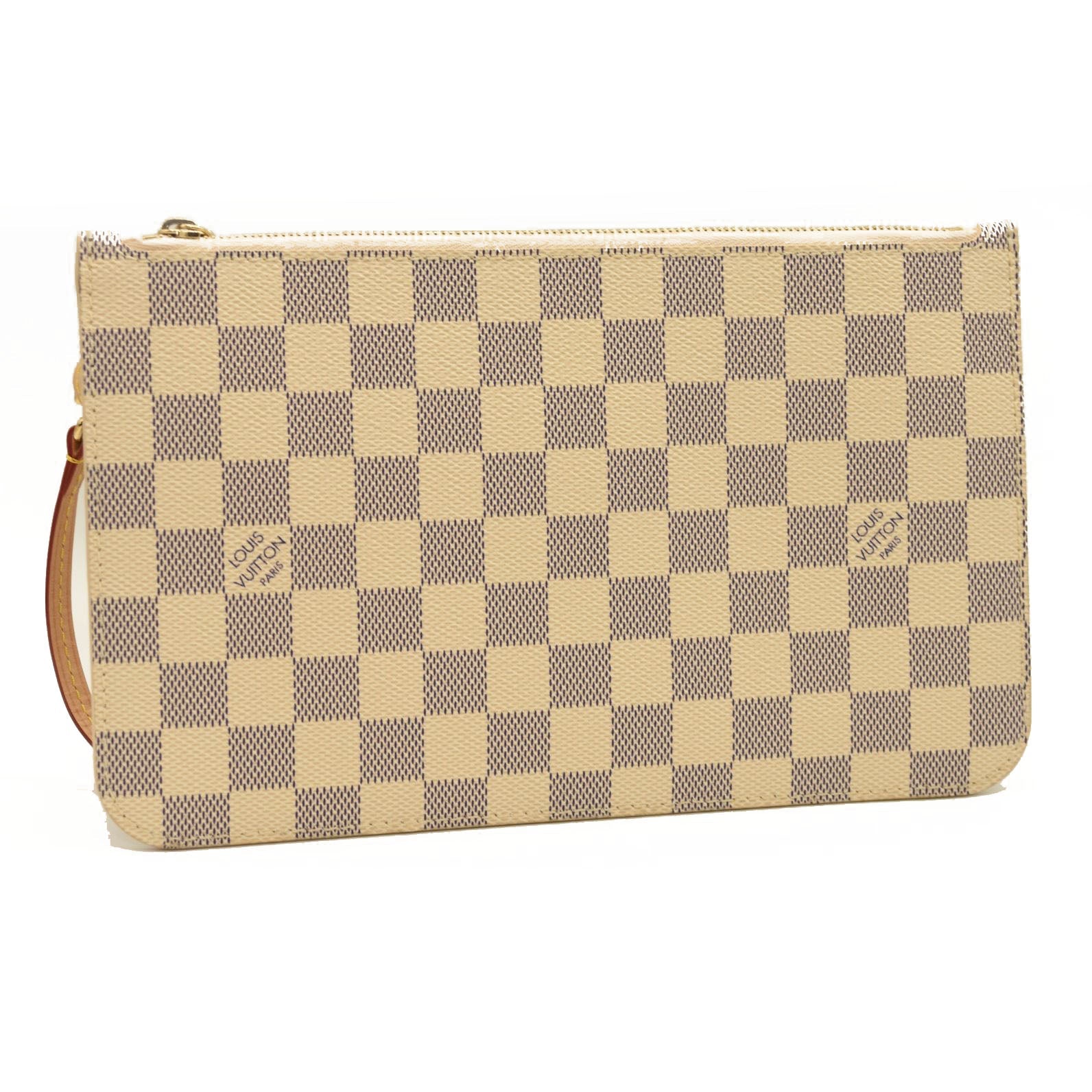 LOUIS VUITTON Damier Azur Nautical Neverfull MM GM Pochette