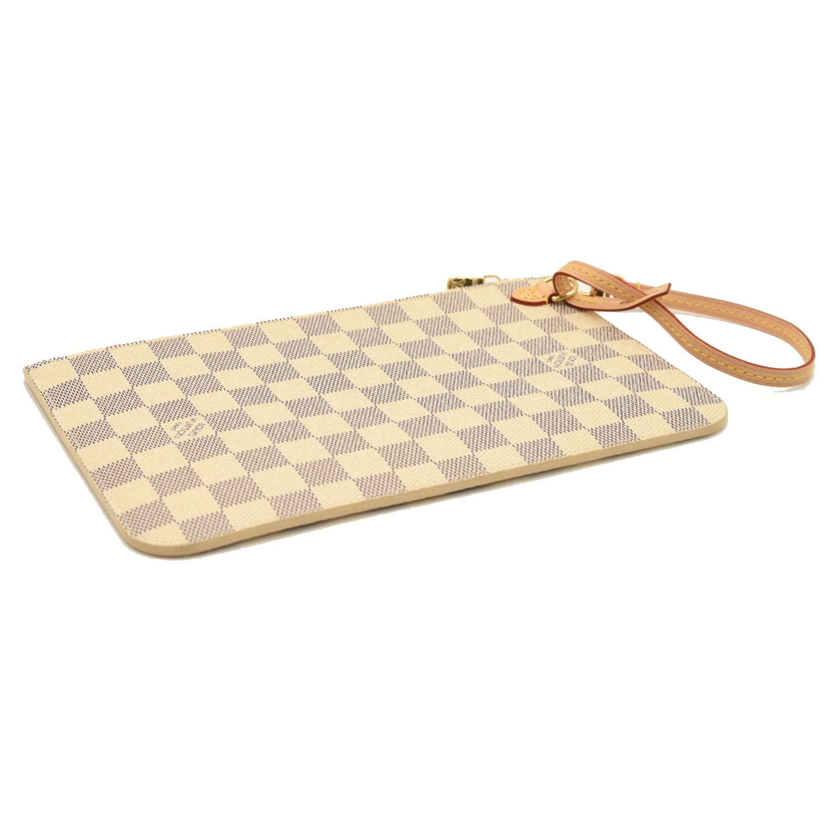 LOUIS VUITTON Damier Azur Nautical Neverfull MM GM Pochette