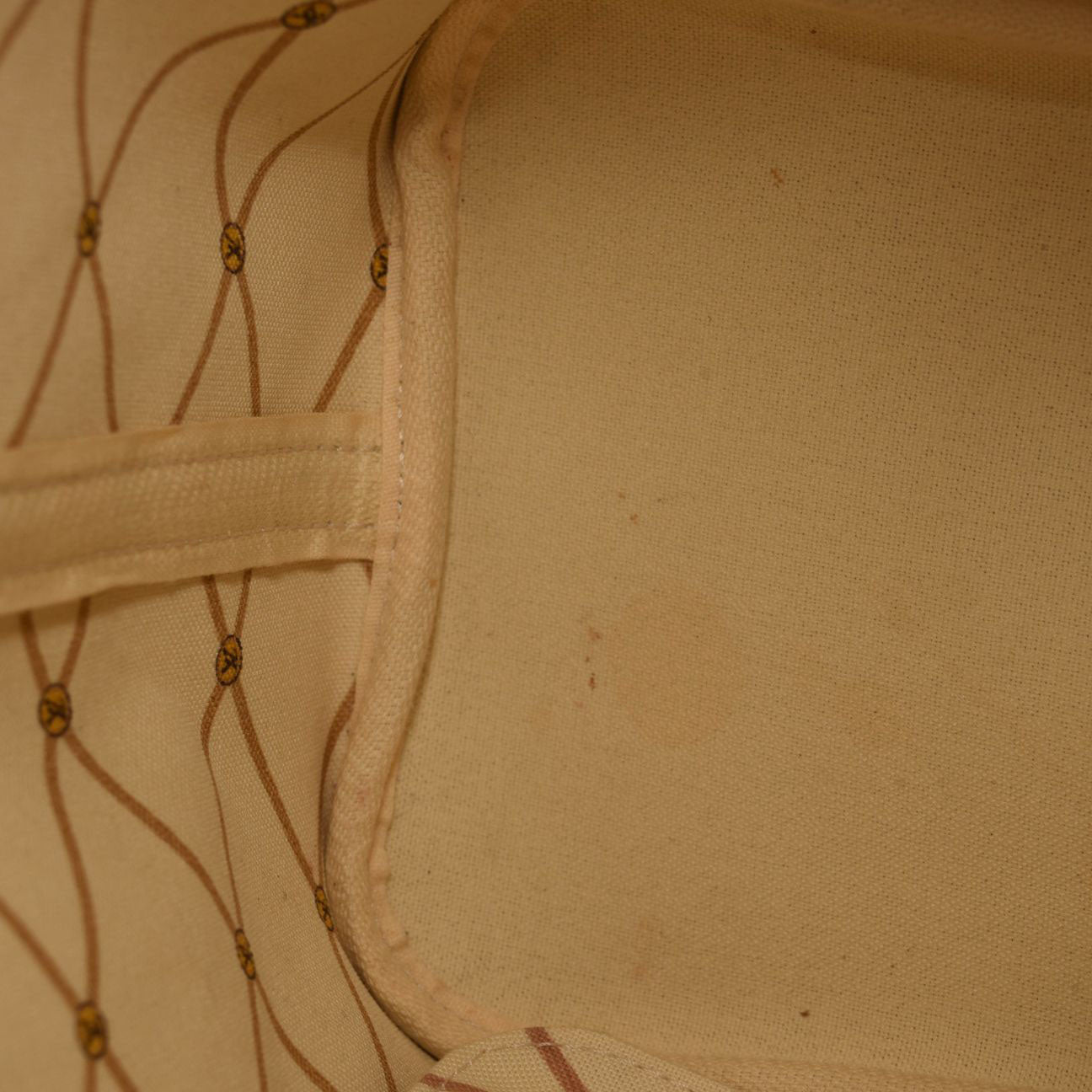 USED LOUIS VUITTON Damier Azur Summer Trunks Neo Neverfull MM