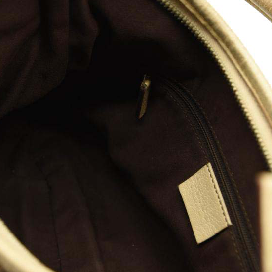 GUCCI Monogram Medium Abbey D Ring Hobo Off White