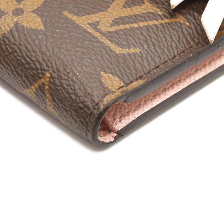 $575 Louis Vuitton Victorine Wallet Monogram Rose Ballerine - MyDesignerly