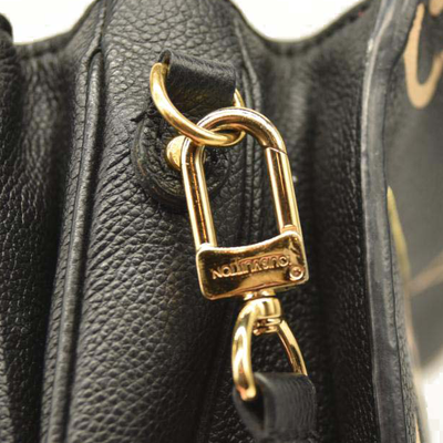 Louis Vuitton Empreinte Monogram Giant Pochette Metis Black Beige