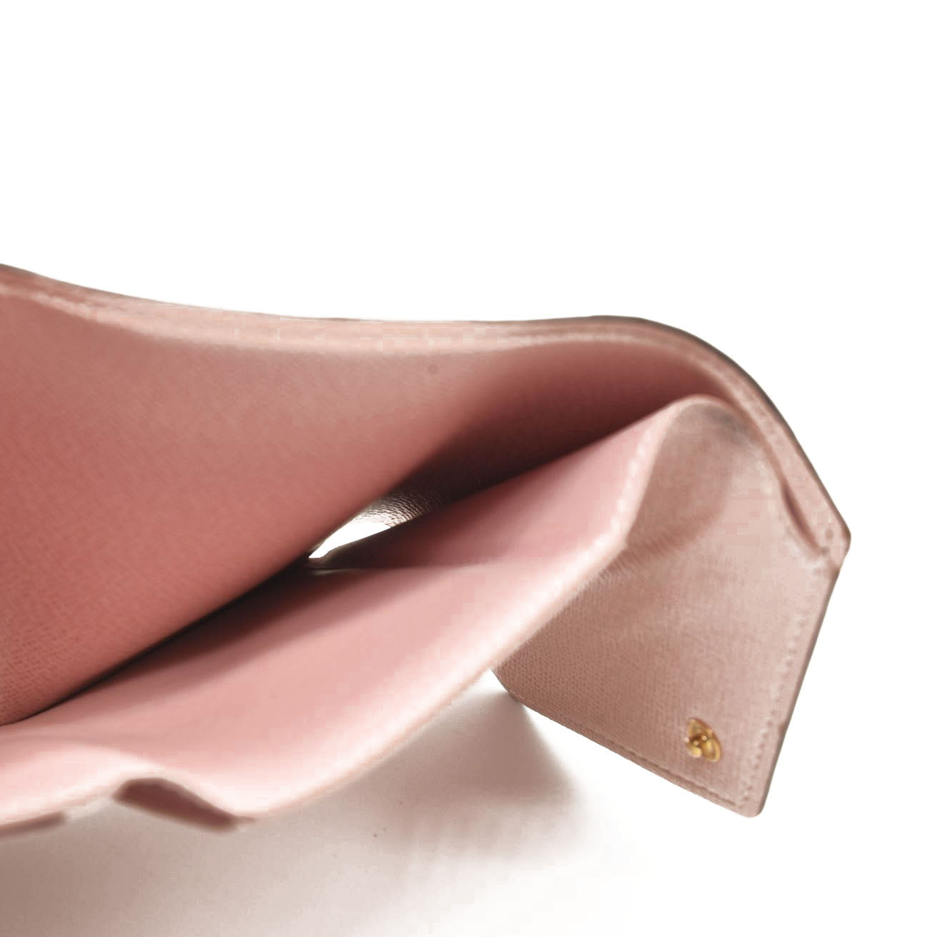 $575 Louis Vuitton Victorine Wallet Monogram Rose Ballerine