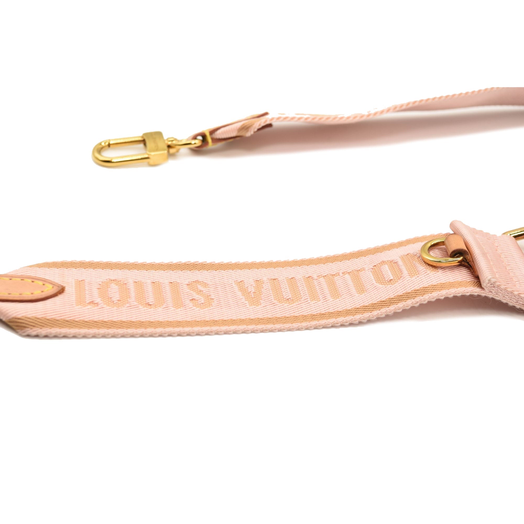 Louis Vuitton Monogram Multi Pochette Accessories Shoulder Strap Rose Clair