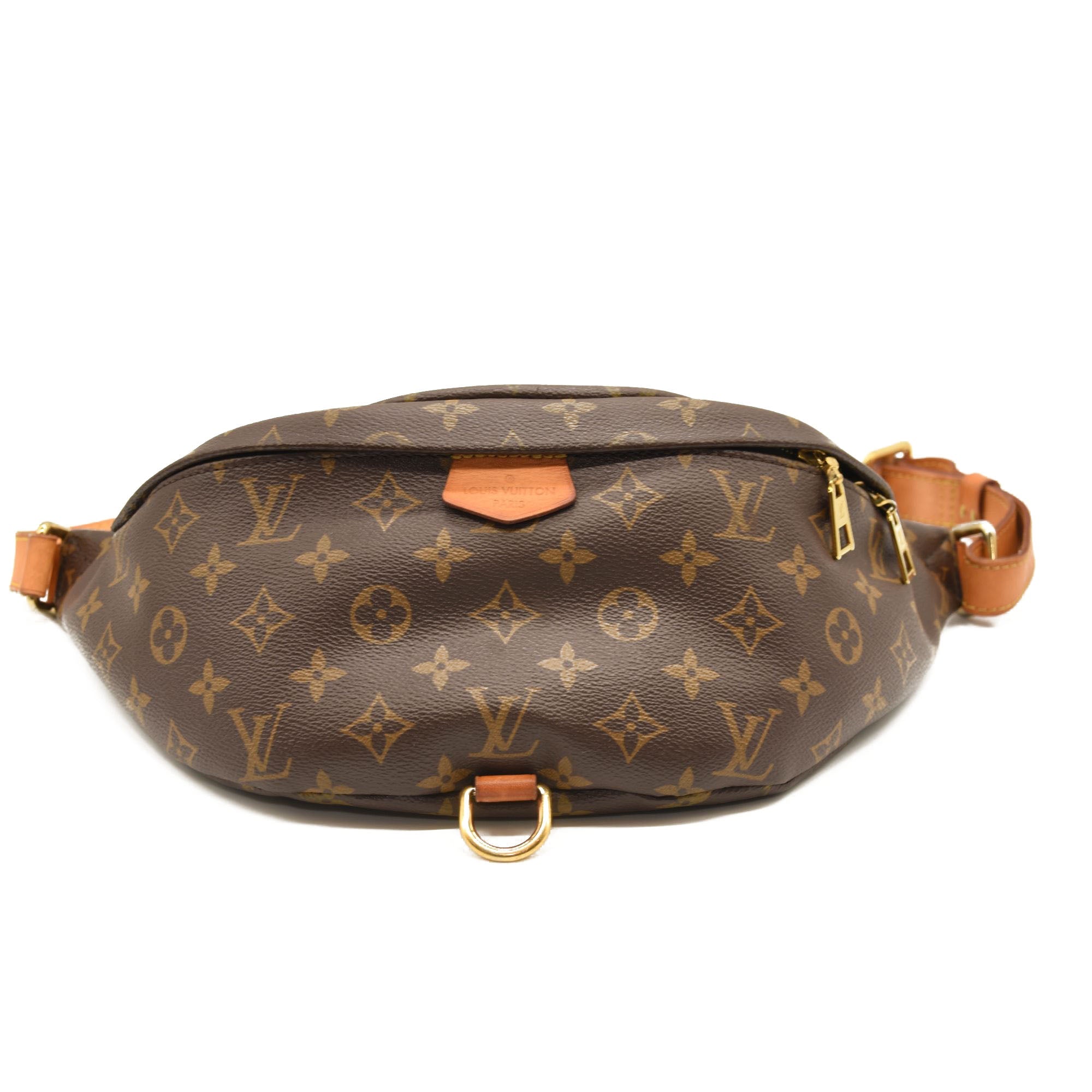 MI4128 Louis Vuitton Bumbag Brown Monogram Canvas Messenger Bag Fanny Pack