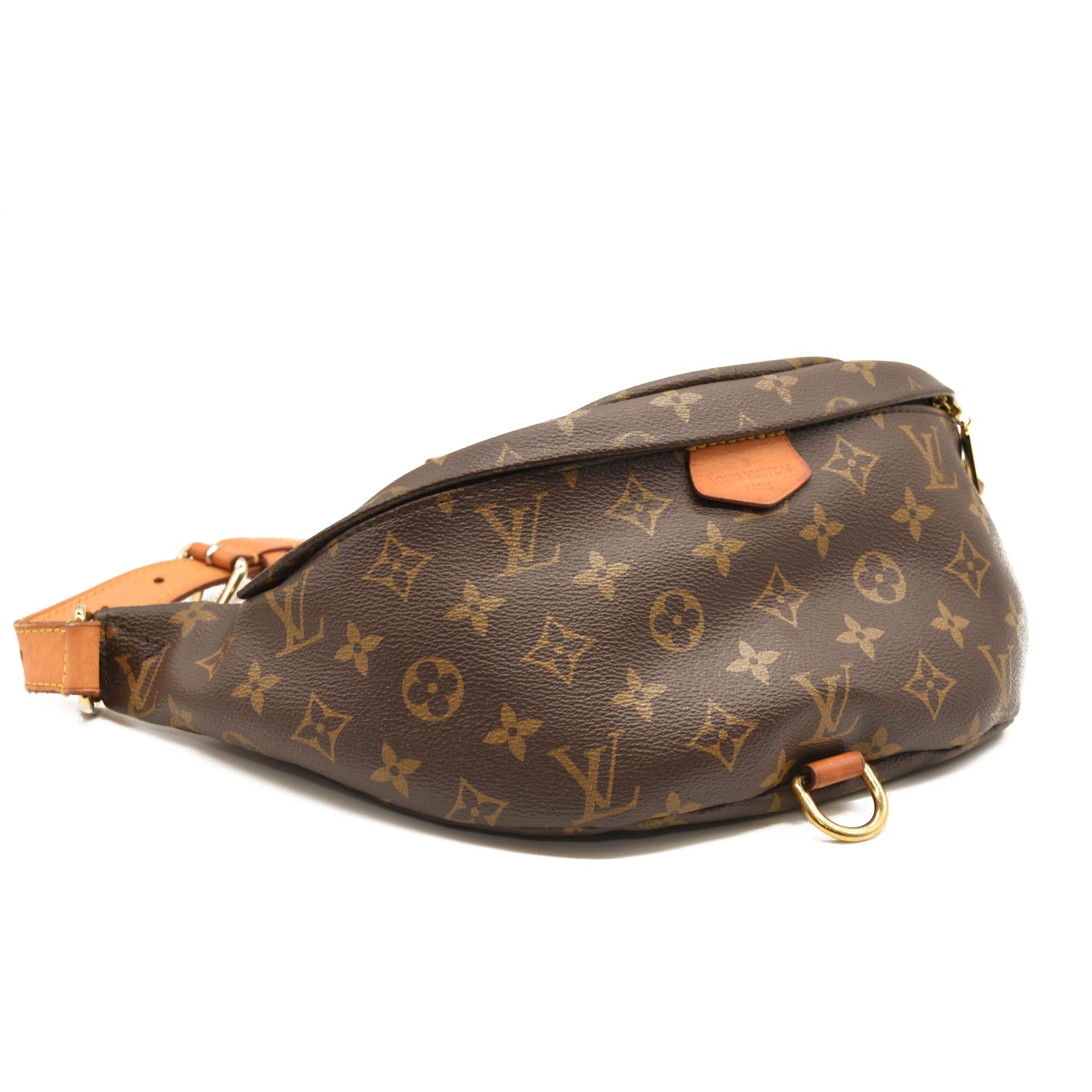 MI4128 Louis Vuitton Bumbag Brown Monogram Canvas Messenger Bag Fanny Pack