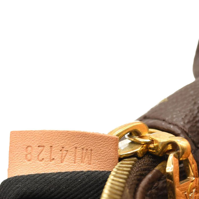 MI4128 Louis Vuitton Bumbag Brown Monogram Canvas Messenger Bag Fanny Pack