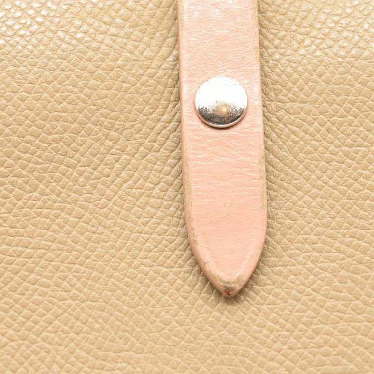 Celine Grained Calfskin Large Multifunction Strap Wallet Pink Chalk