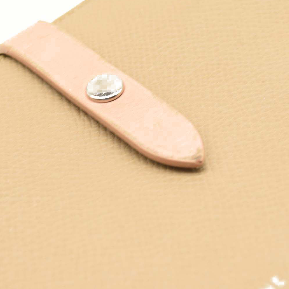 Celine Grained Calfskin Large Multifunction Strap Wallet Pink Chalk