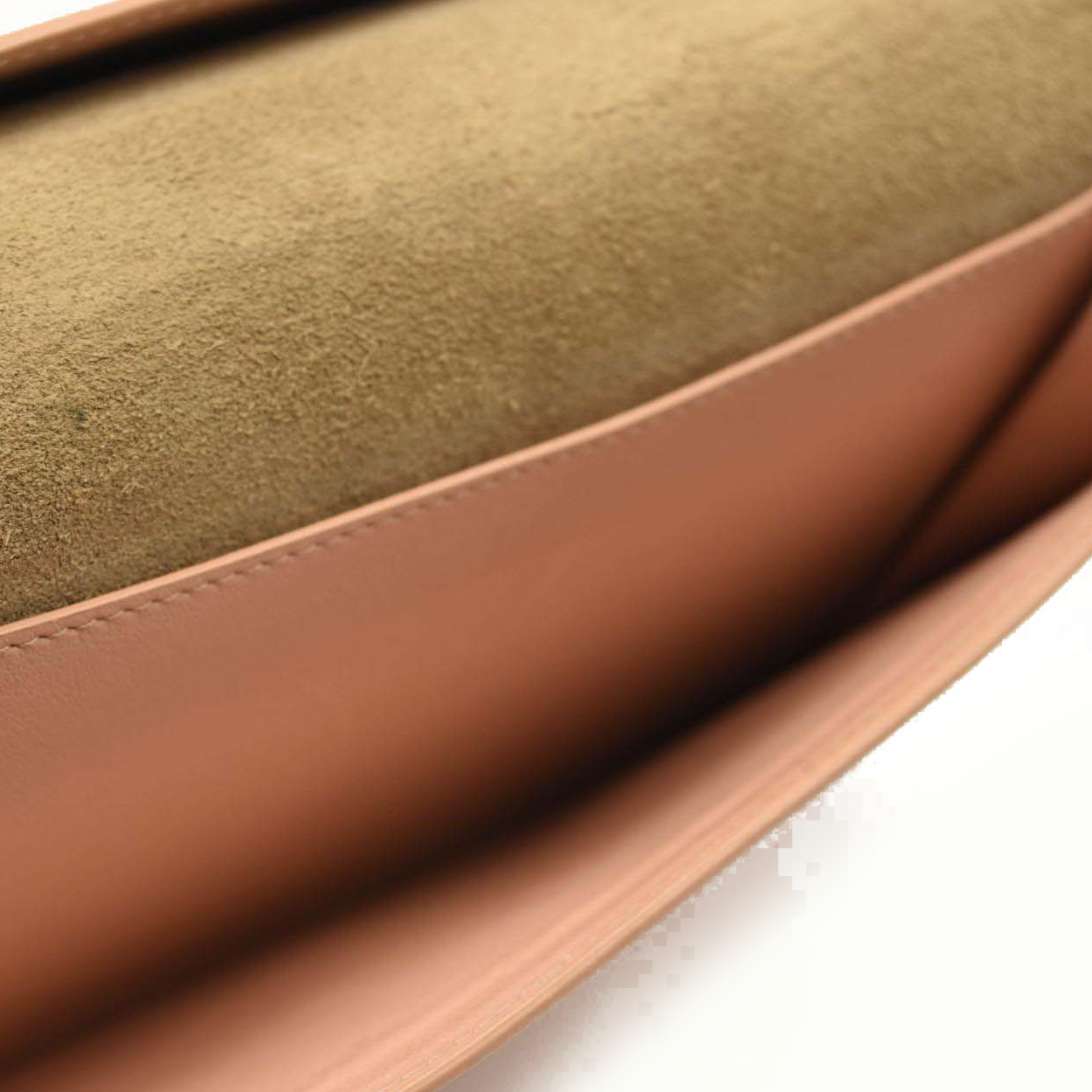 Celine Grained Calfskin Large Multifunction Strap Wallet Pink Chalk