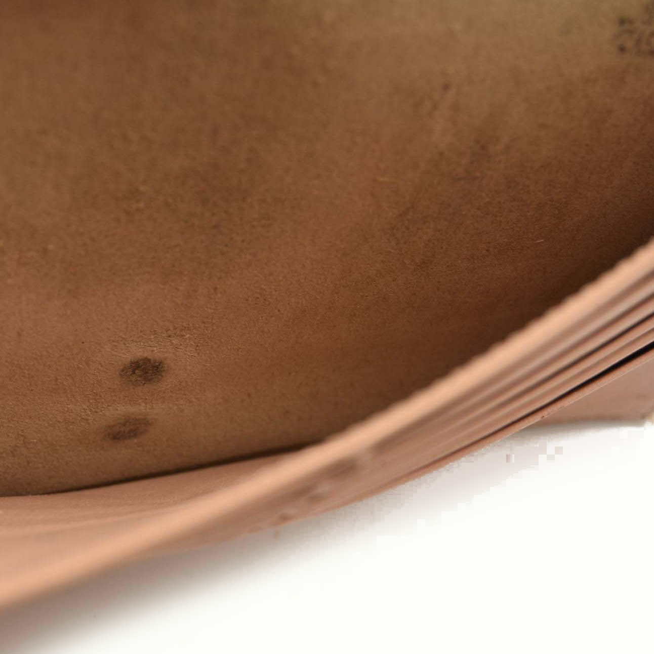 Celine Grained Calfskin Large Multifunction Strap Wallet Pink Chalk