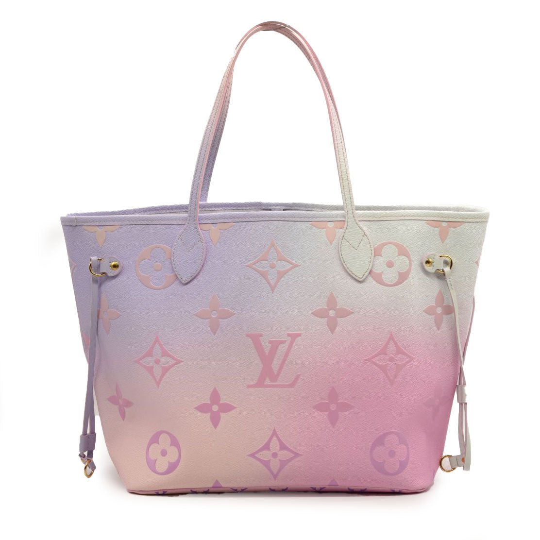 LOUIS VUITTON Monogram Giant Spring In The City Neverfull MM Sunrise Pastel