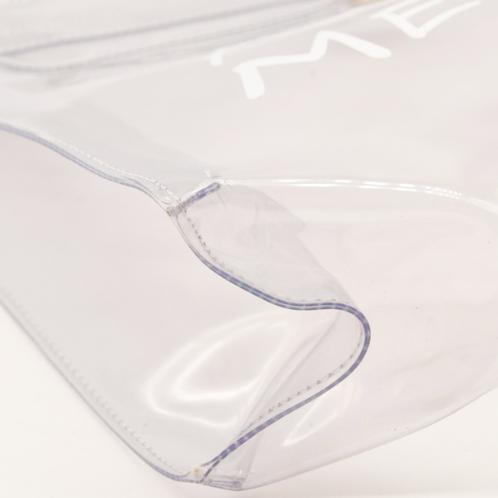 Hermes Vinyl Souvenir De L'Exposition Kelly Transparent