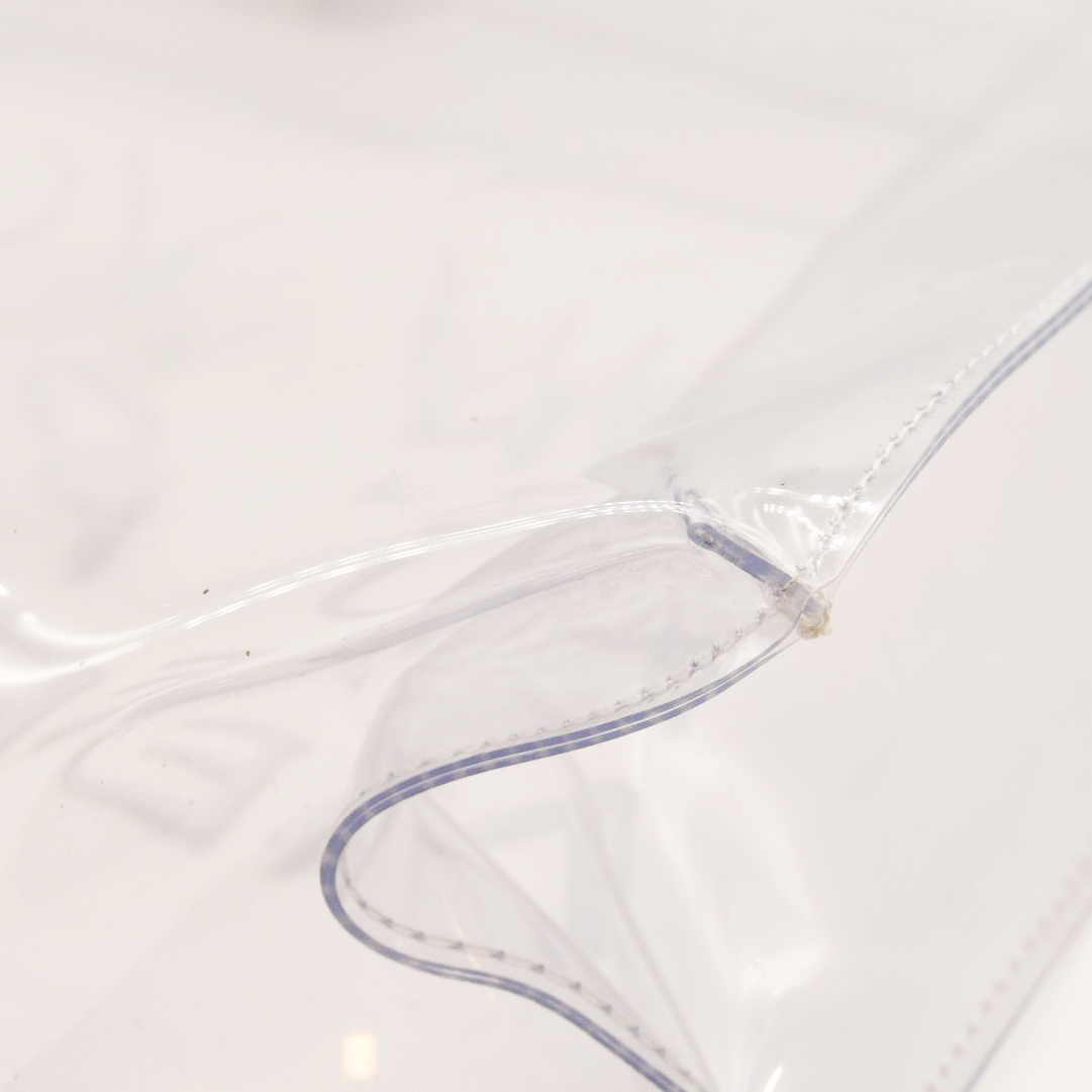 Hermes Vinyl Souvenir De L'Exposition Kelly Transparent