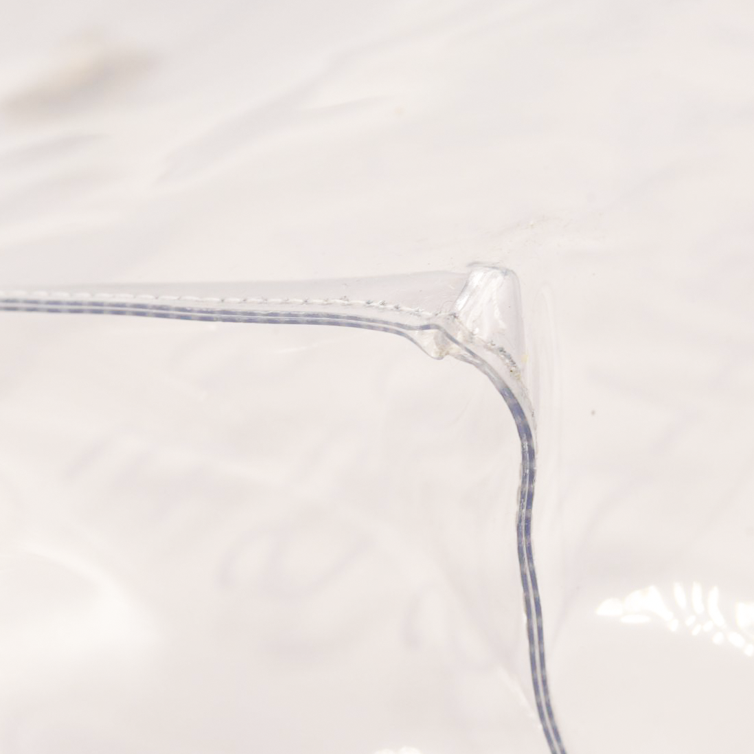 Hermes Vinyl Souvenir De L'Exposition Kelly Transparent